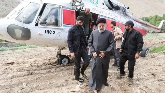 Helicóptero do Presidente Iraniano Sofre Acidente